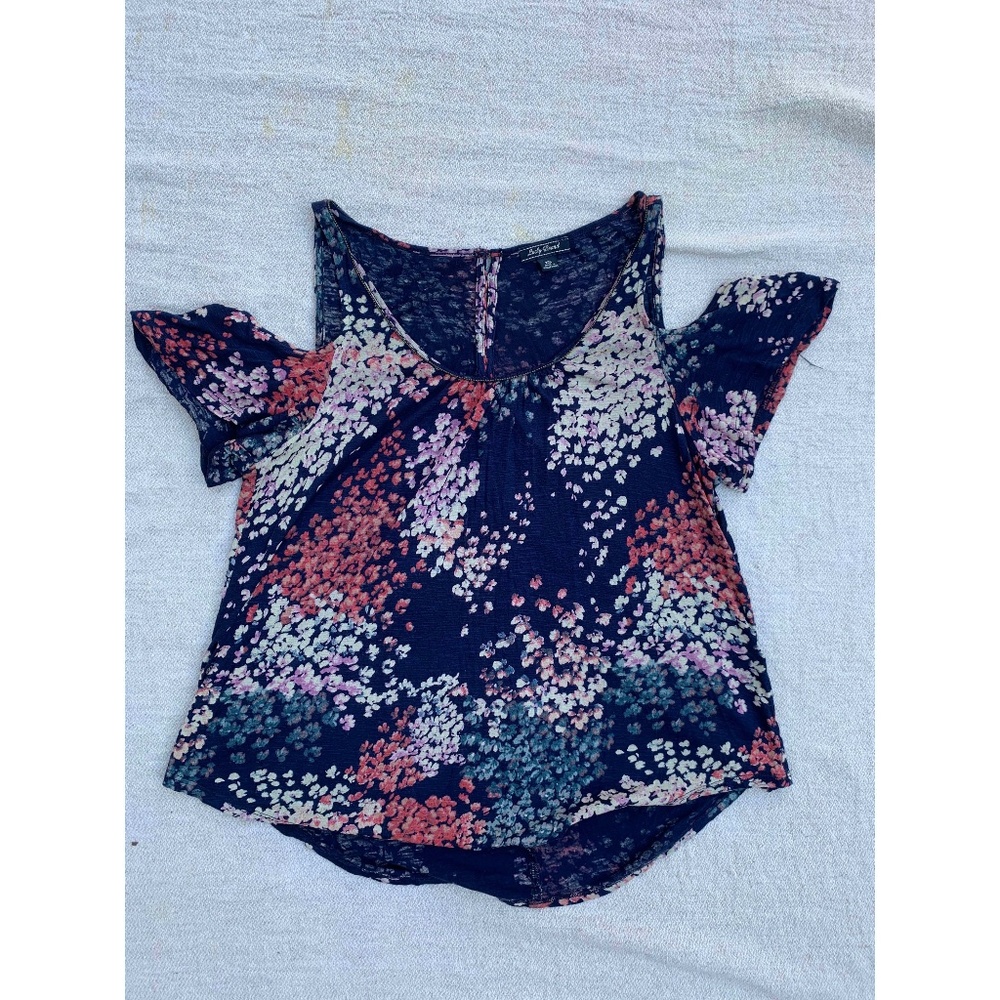 Off The Shoulder Floral Lucky Brand Top
